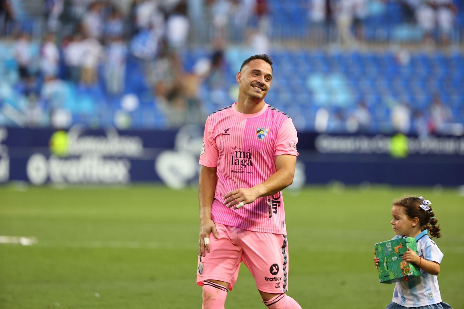 La alegría del Málaga CF tras pasar a la final, en fotos