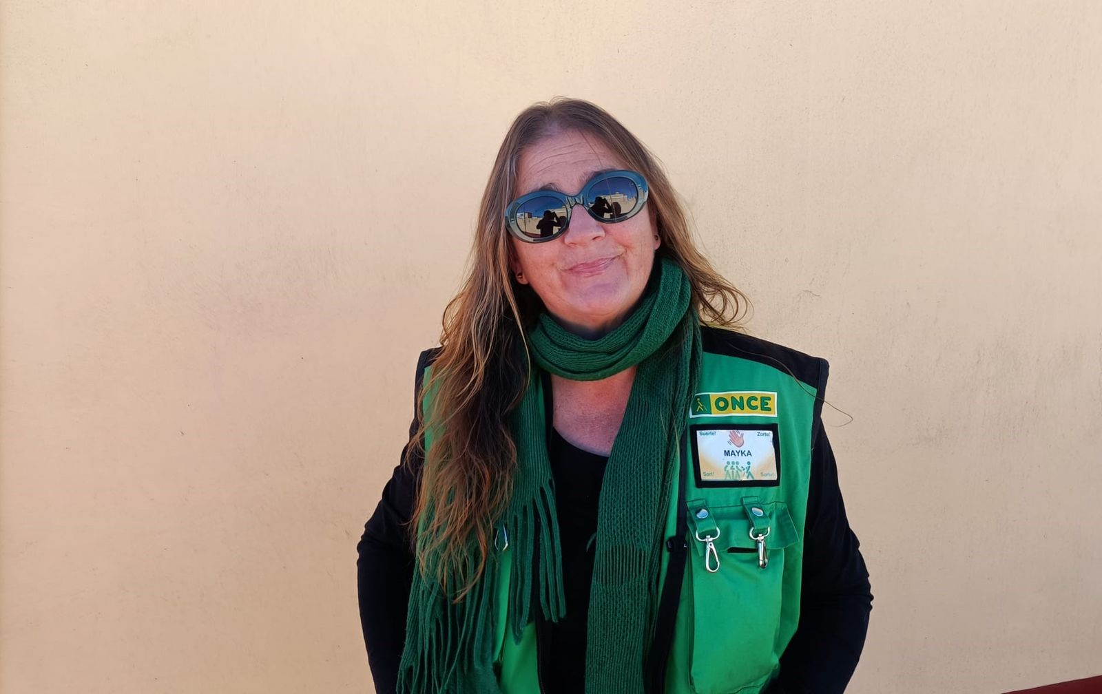 La vendedora Mayka Medina ha repartido cuatro millones de euros desde su puesto de la calle Arroyo.