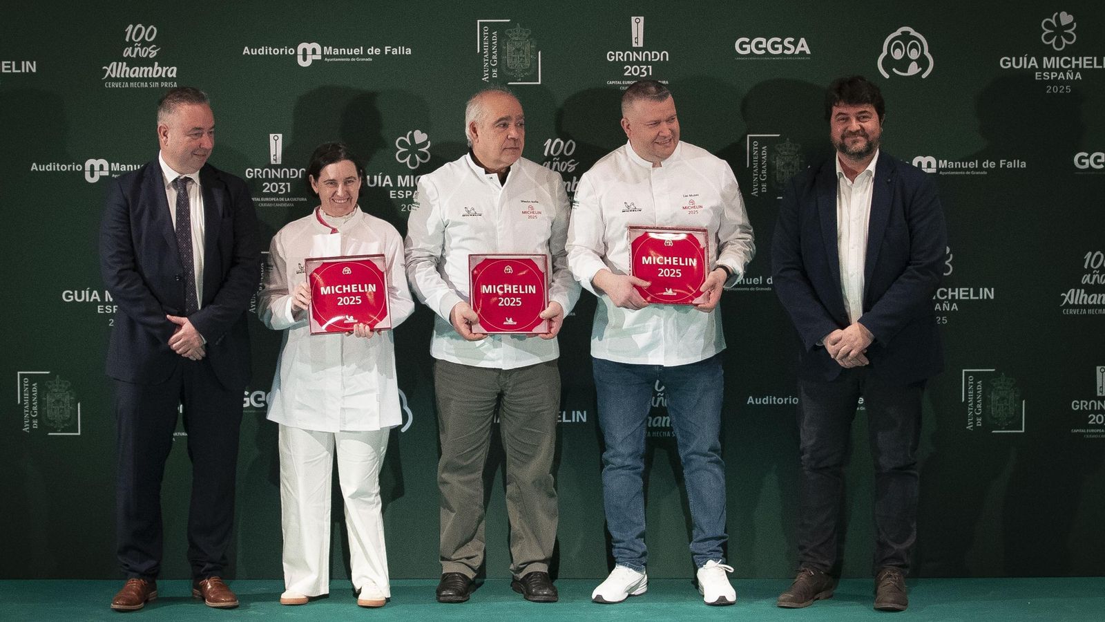 La Gala de la Guía Michelin en Granada, en imágenes