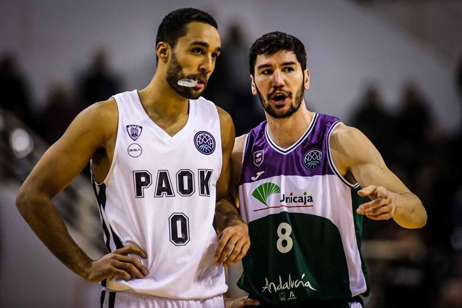 El PAOK - Unicaja, en fotos