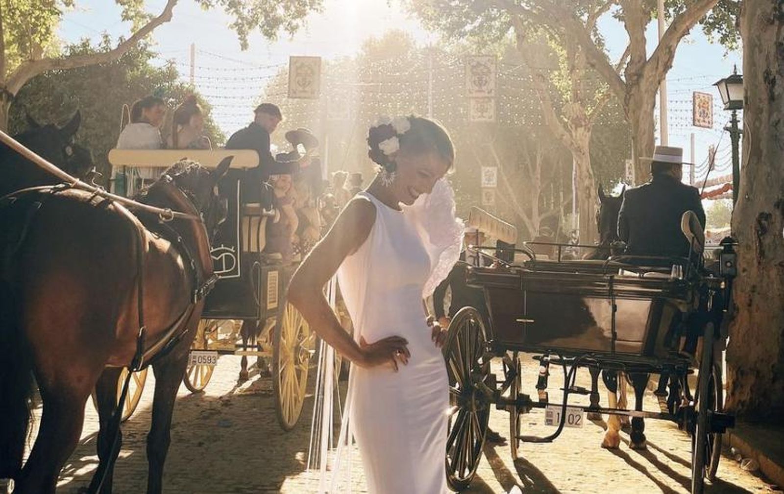Laura Sánchez, la mejor vestida de flamenca en la Feria de Abril de Sevilla 2023