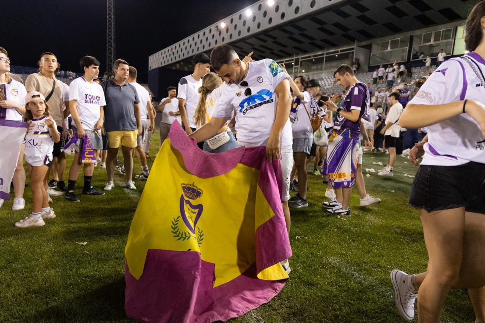 La celebración del Real Jaén.