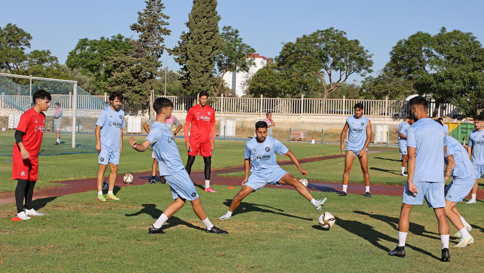 Primer entrenamiento del Xerez DFC