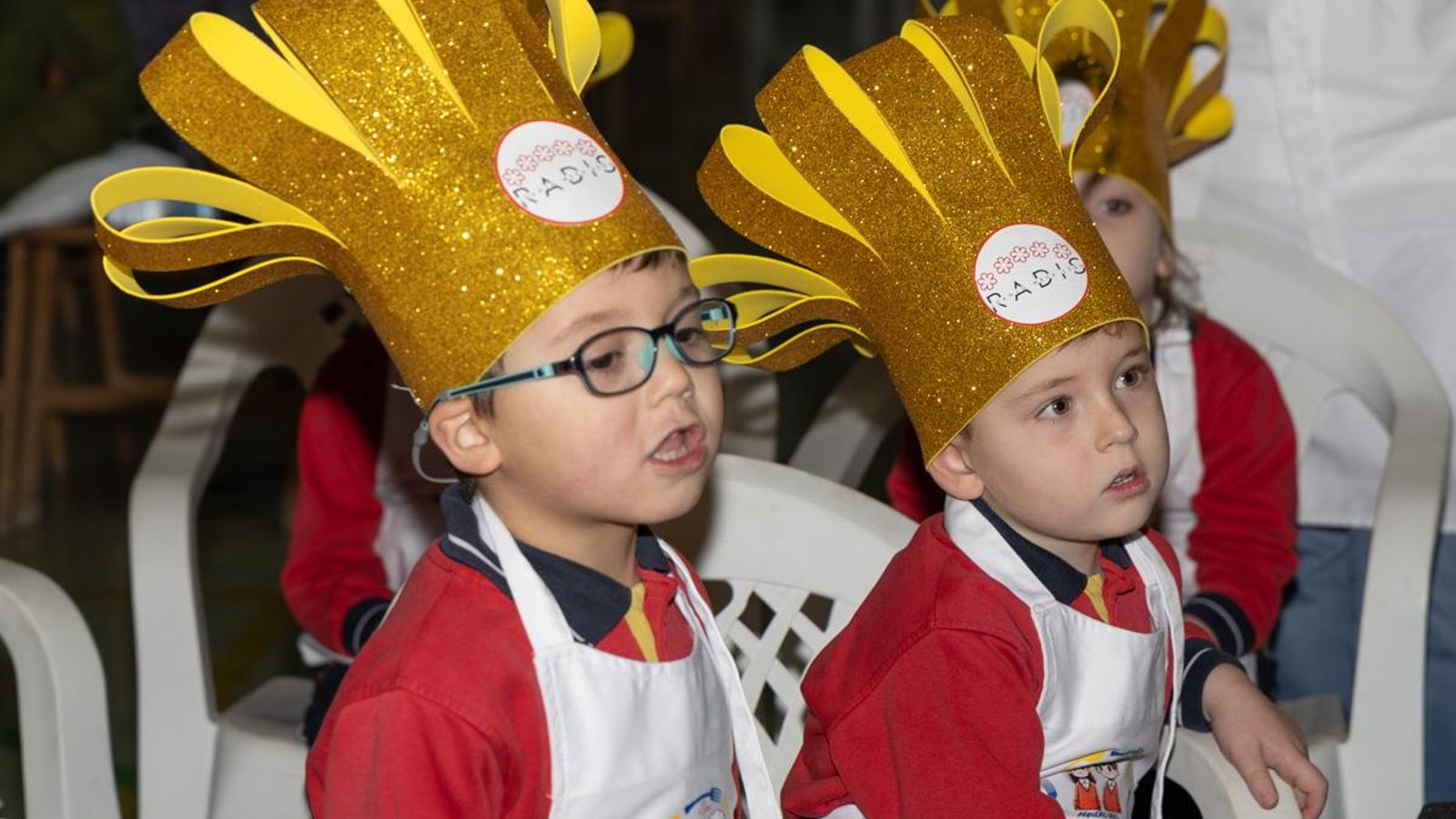 'Pequeños Chefs' la actividad que los chefs estrella Michelin realizan con el alumnado del Colegio Santa María de Los Apóstoles