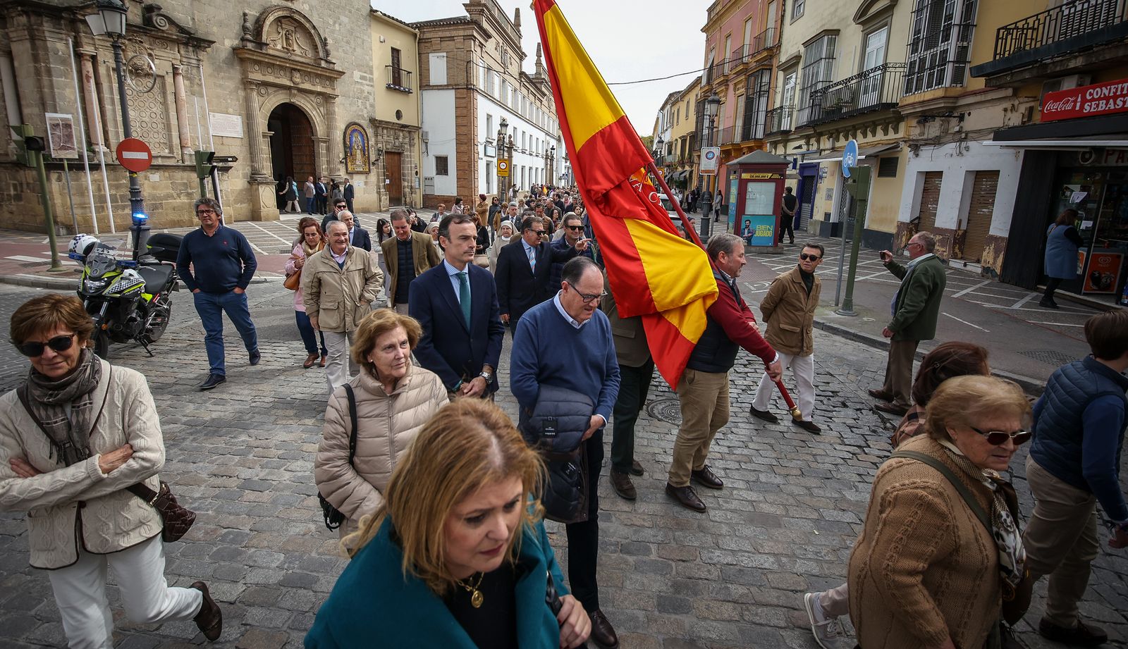 Procesión en Jerez para clausurar el Año Jubilar dedicado al Sagrado Corazón de Jesús