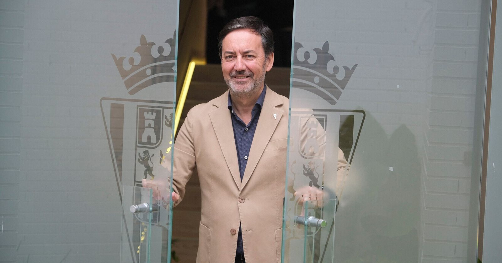 Antonio Fernández Monterrubio, consejero delegado del Córdoba CF, en El Arcángel.