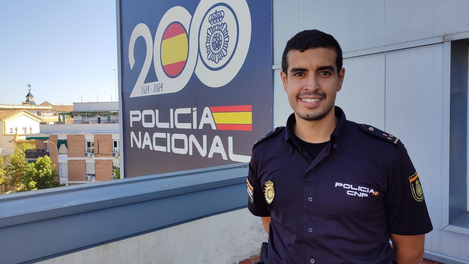 Karim Mohamed, inspector y jefe del grupo de delitos tecnológicos de la Policía Nacional de Córdoba.