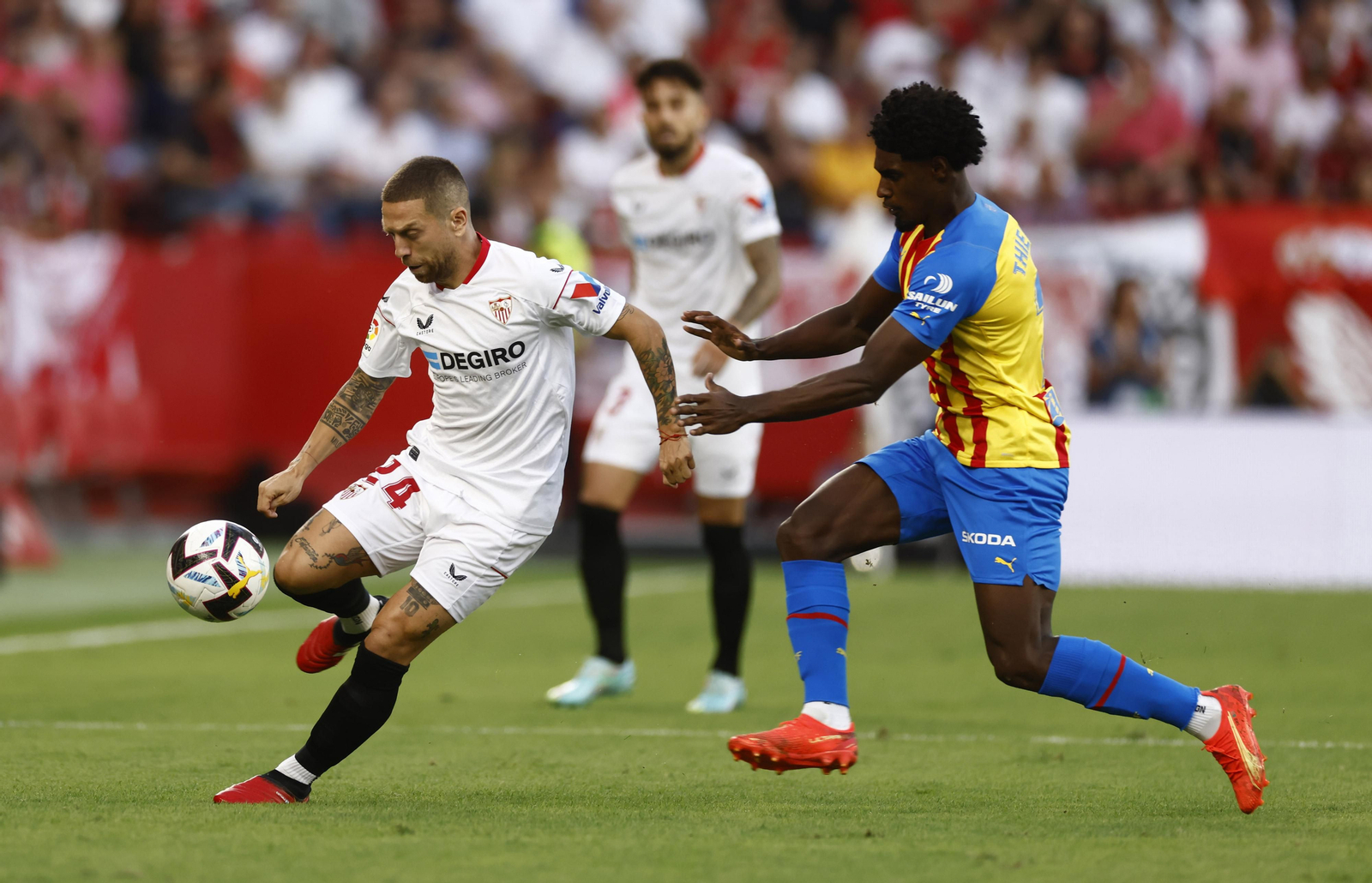 Las imágenes del Sevilla-Valencia
