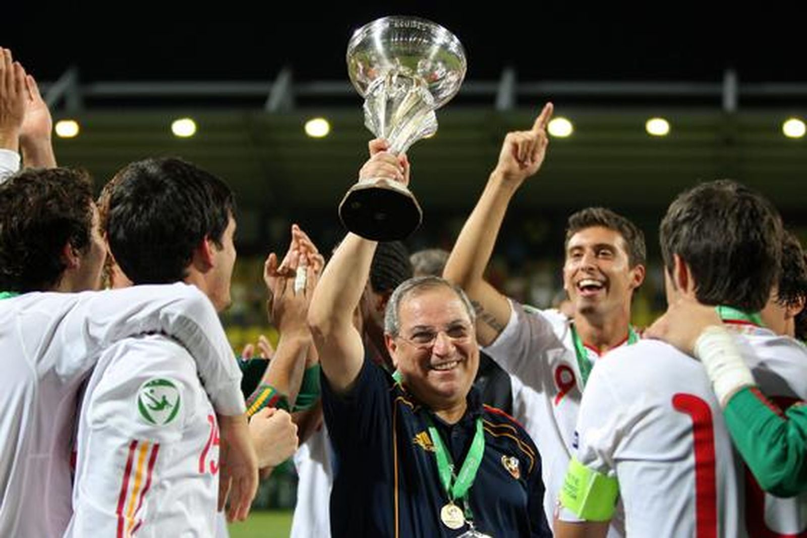 La selección española se proclama campeona de Europa sub'19.

Foto: EFE