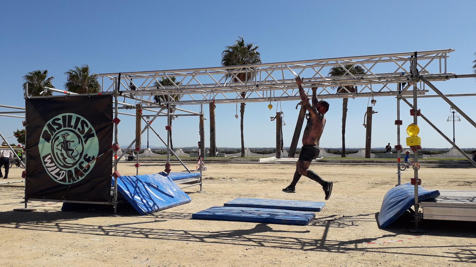 Uno de los obstáculos a superar en la Basilisk Wild Race.