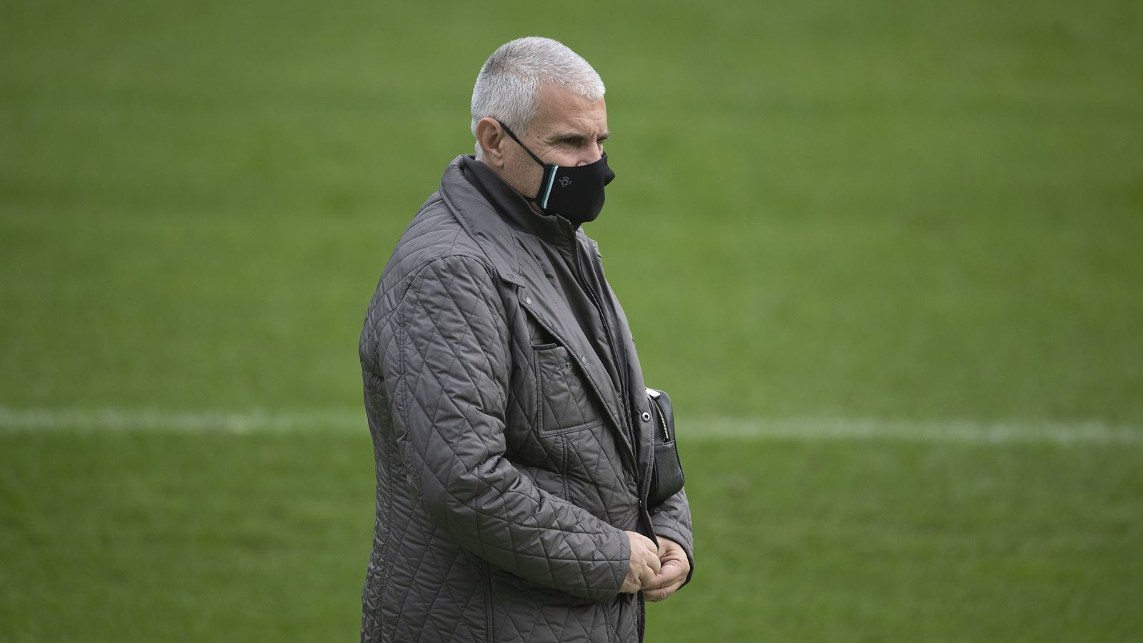 Antonio Cordón, ayer en el entrenamiento.
