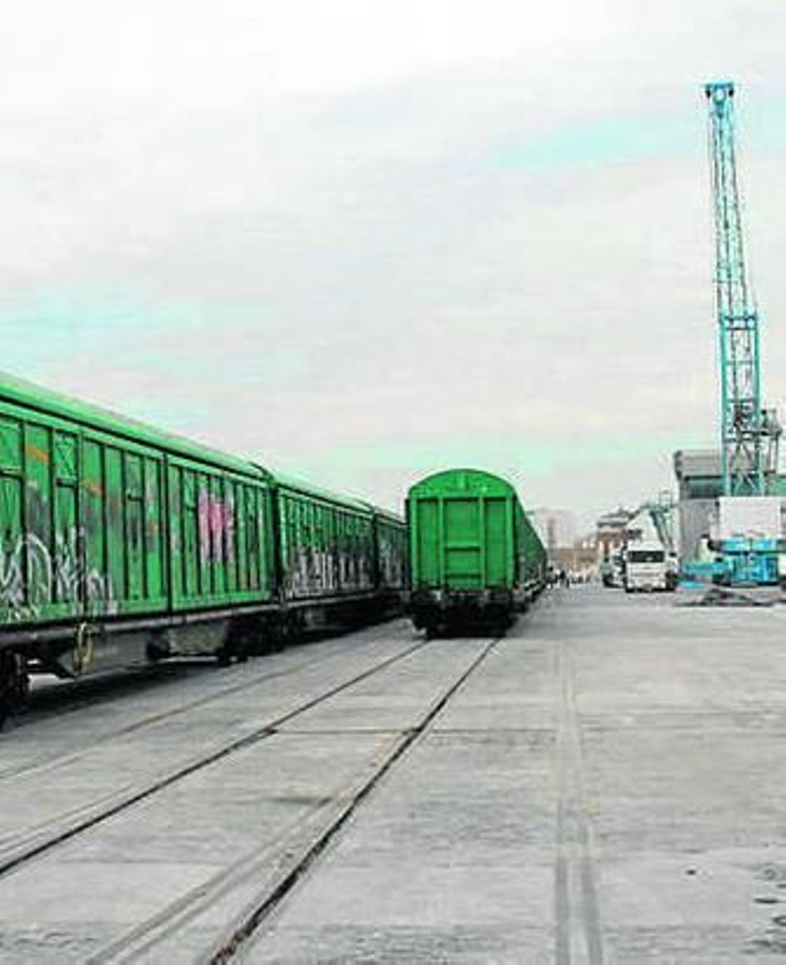 Tren de mercancías.