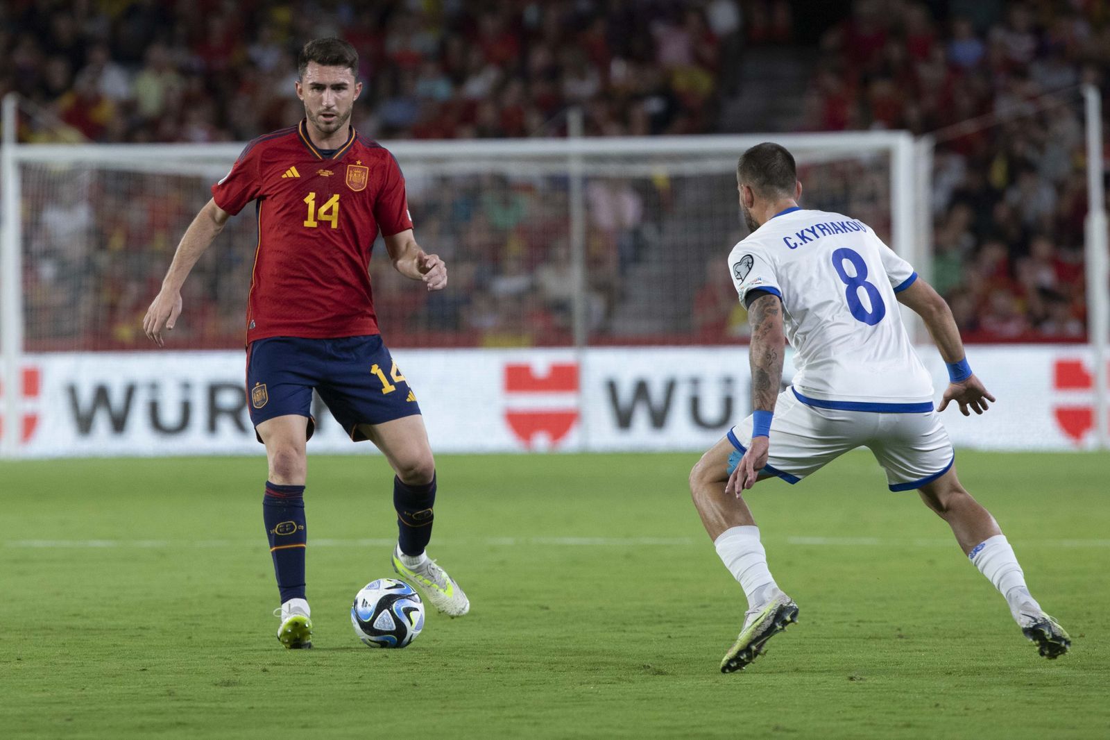 Las mejores imágenes del España-Chipre