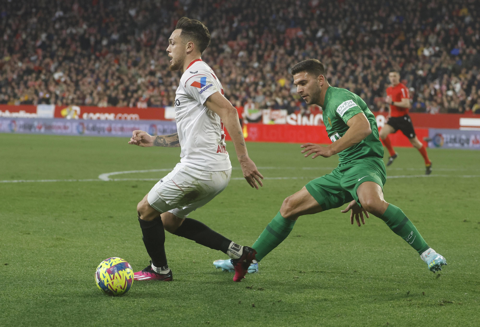 Las imágenes del Sevilla fc-Elche