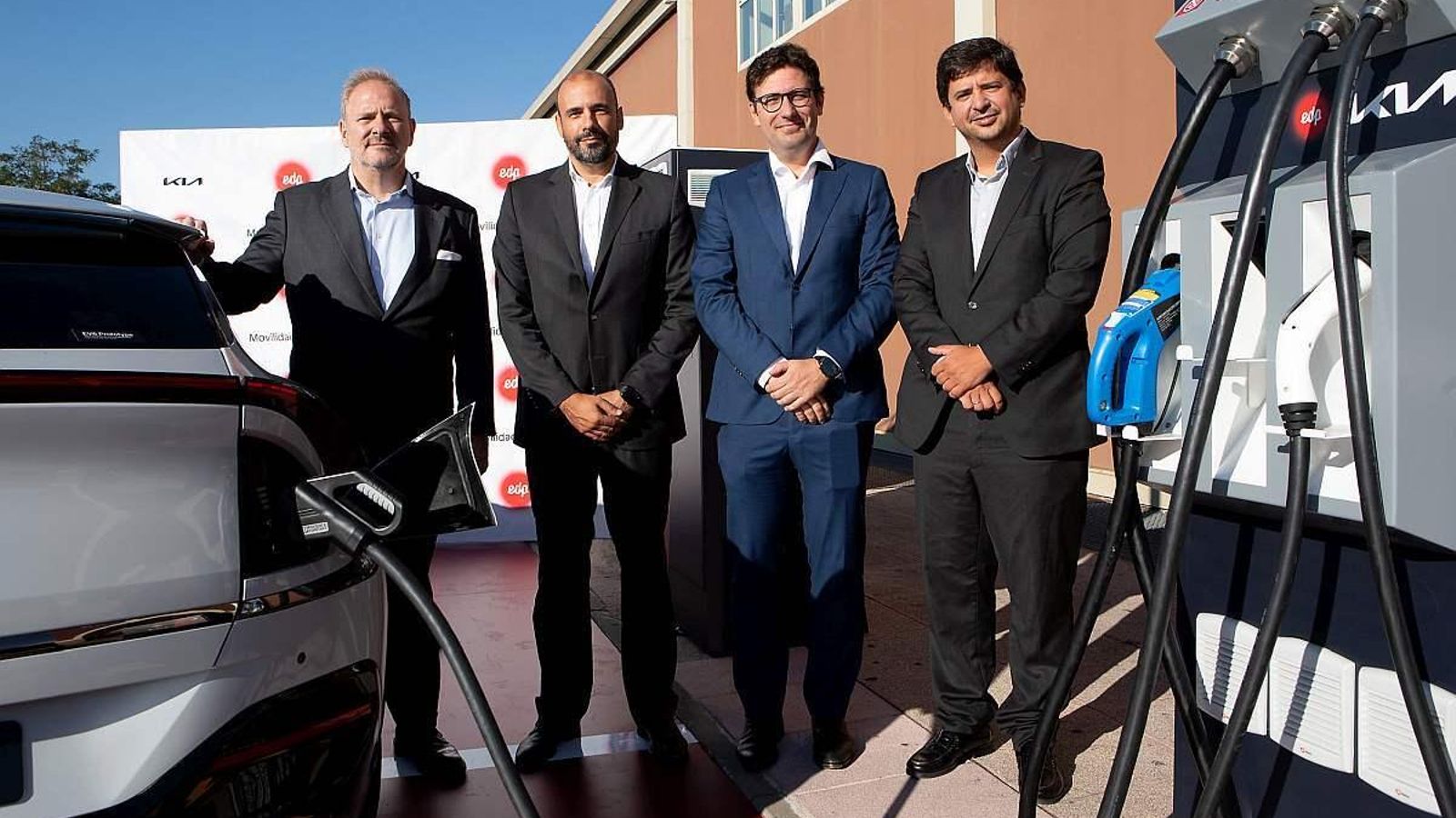 EDP y Kia se han unido para impulsar una de las mayores redes de carga eléctrica ultrarrápida de España