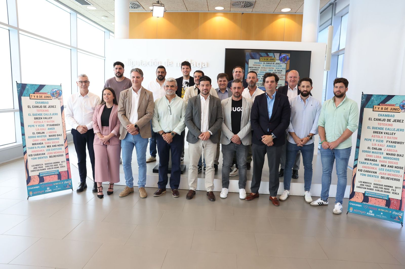 Presentación del festival de Alameda.