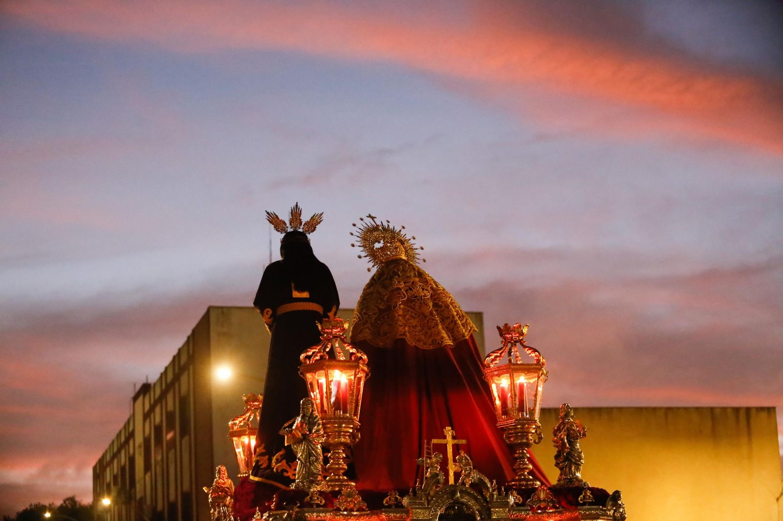 Procesión extraordinaria por el 75 aniversario de la hermandad del Medinaceli de La Línea
