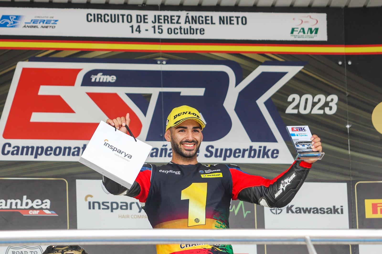 Ivo Lopes, en lo más alto del podio también este domingo.