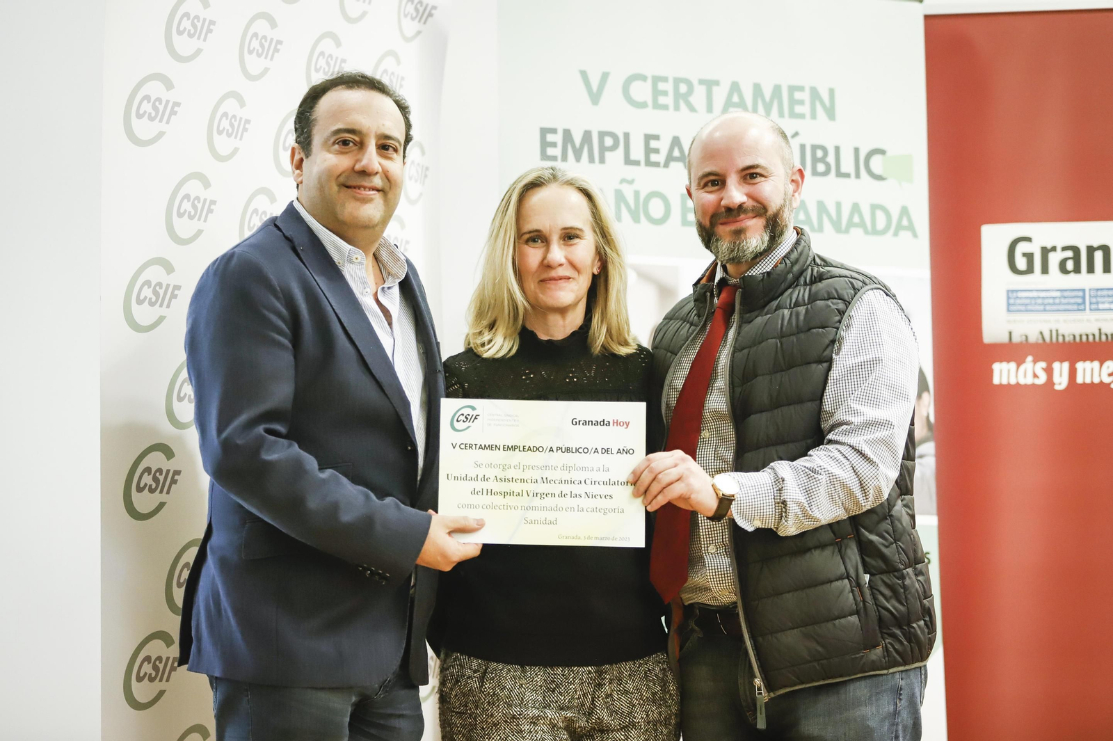 Las imágenes de la entrega de diplomas a los 23 finalistas del V Certamen del Empleado Público del año