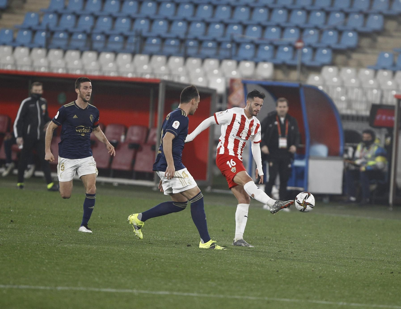 Fotogalería U.D. Almería-C.A. Osasuna. Copa del Rey