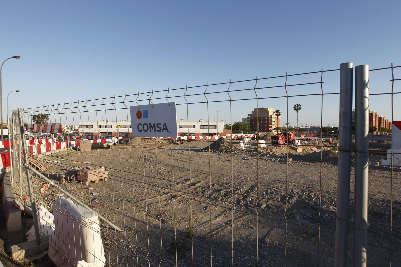 Fotogalería obras del soterramiento en Almería