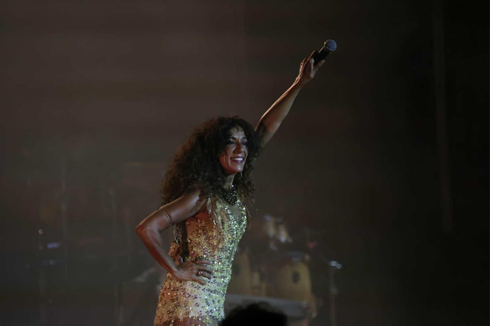Rosario Flores, este viernes en Algeciras.
