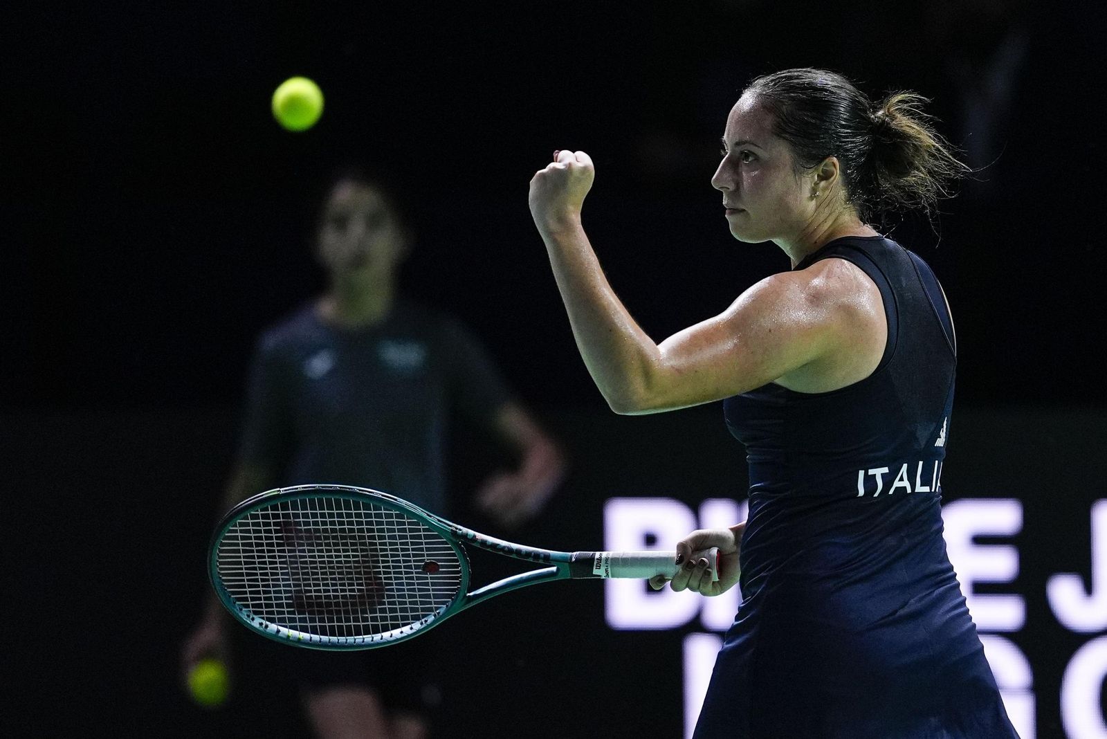 El Italia-Japón de la Billie Jean King en Málaga, en fotos