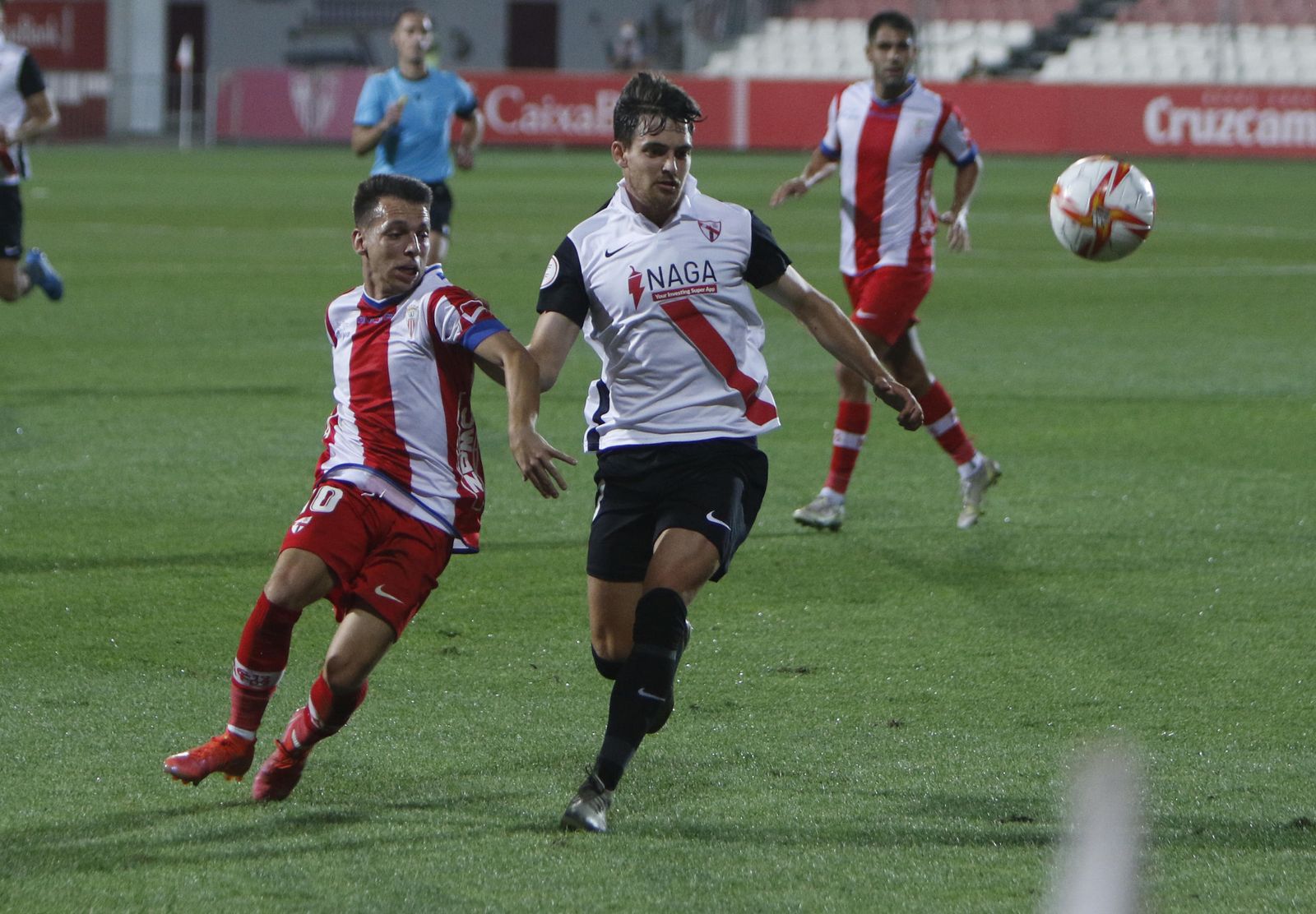 Las fotos del triunfo del Algeciras en  el campo del Sevilla Atlético (1-3)