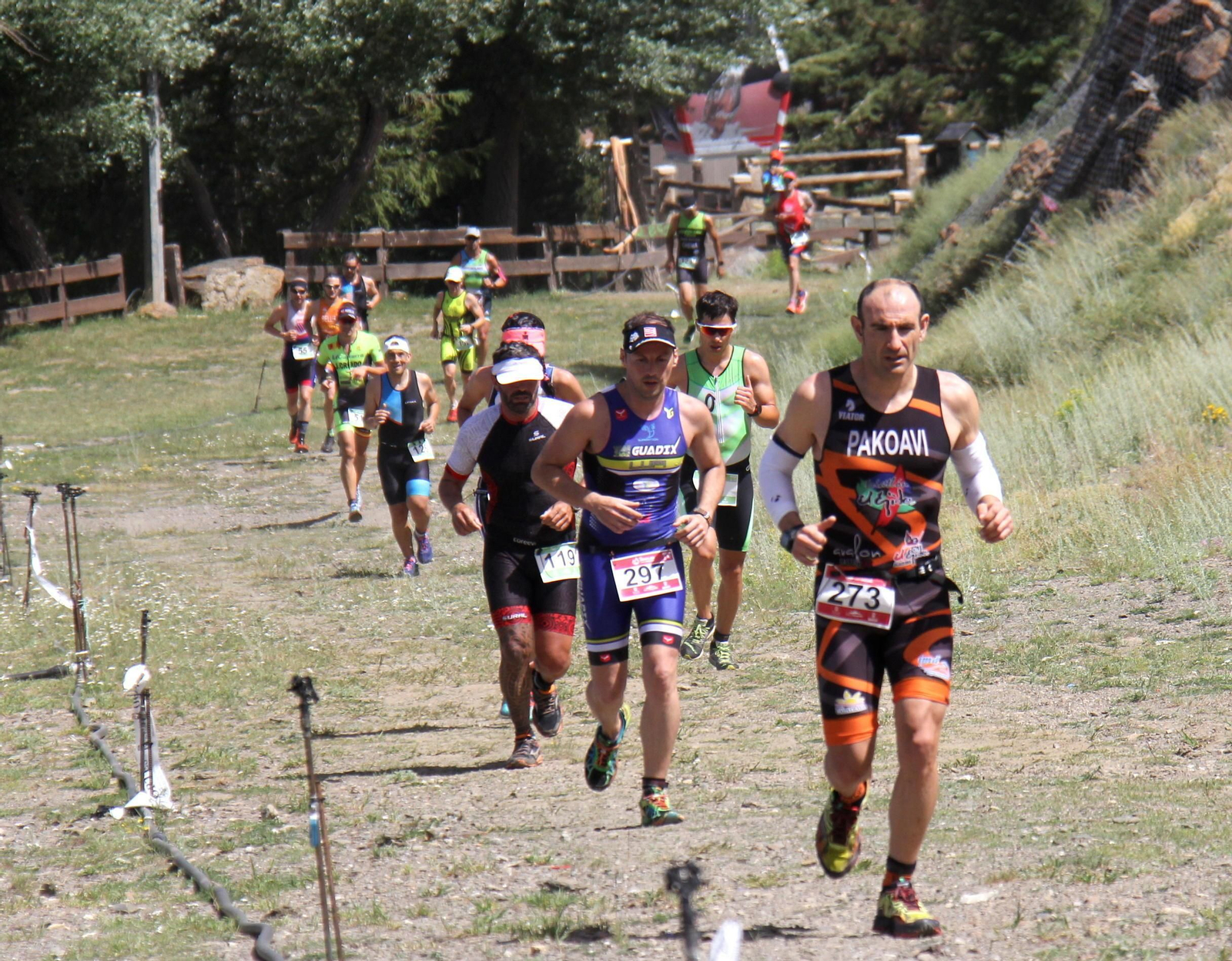 Exigente duatlón en Sierra Nevada