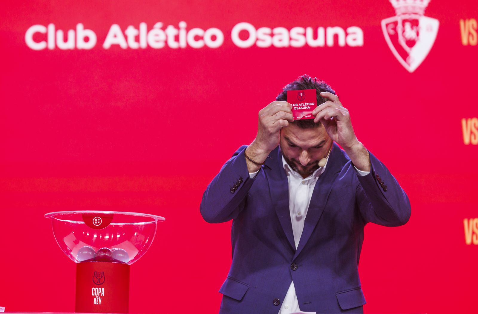 Las fotos del sorteo de la Copa del Rey