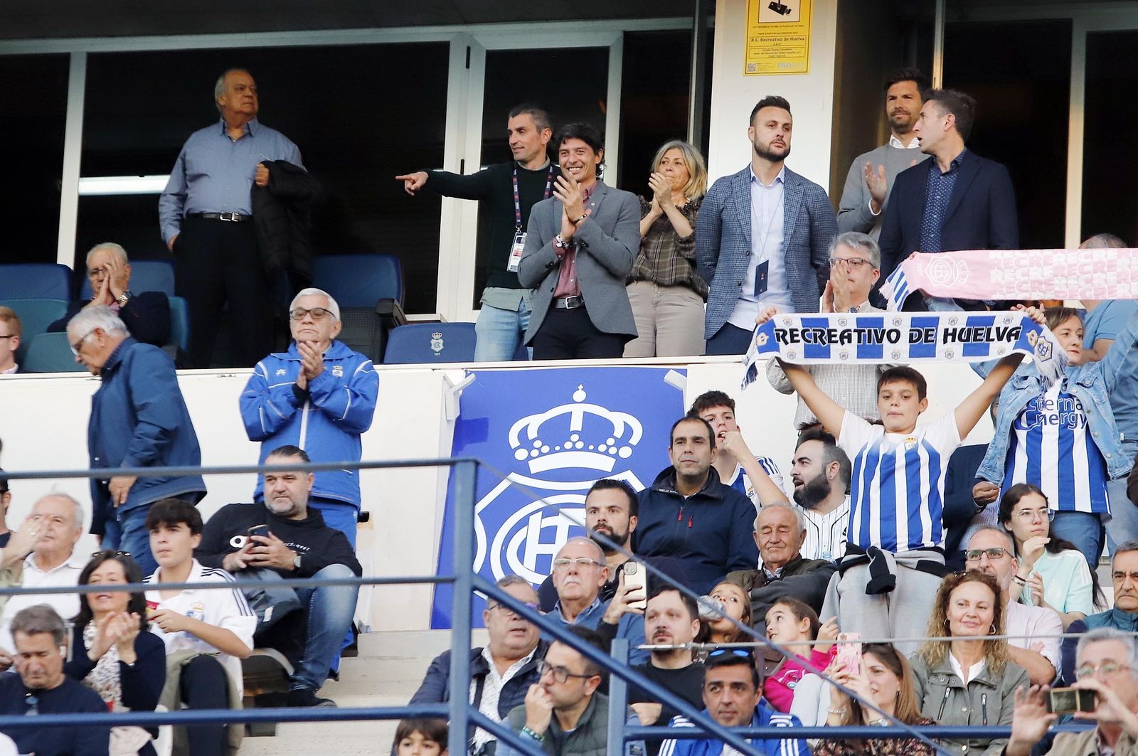 Imágenes del Recreativo Huelva-At Sanluqueño