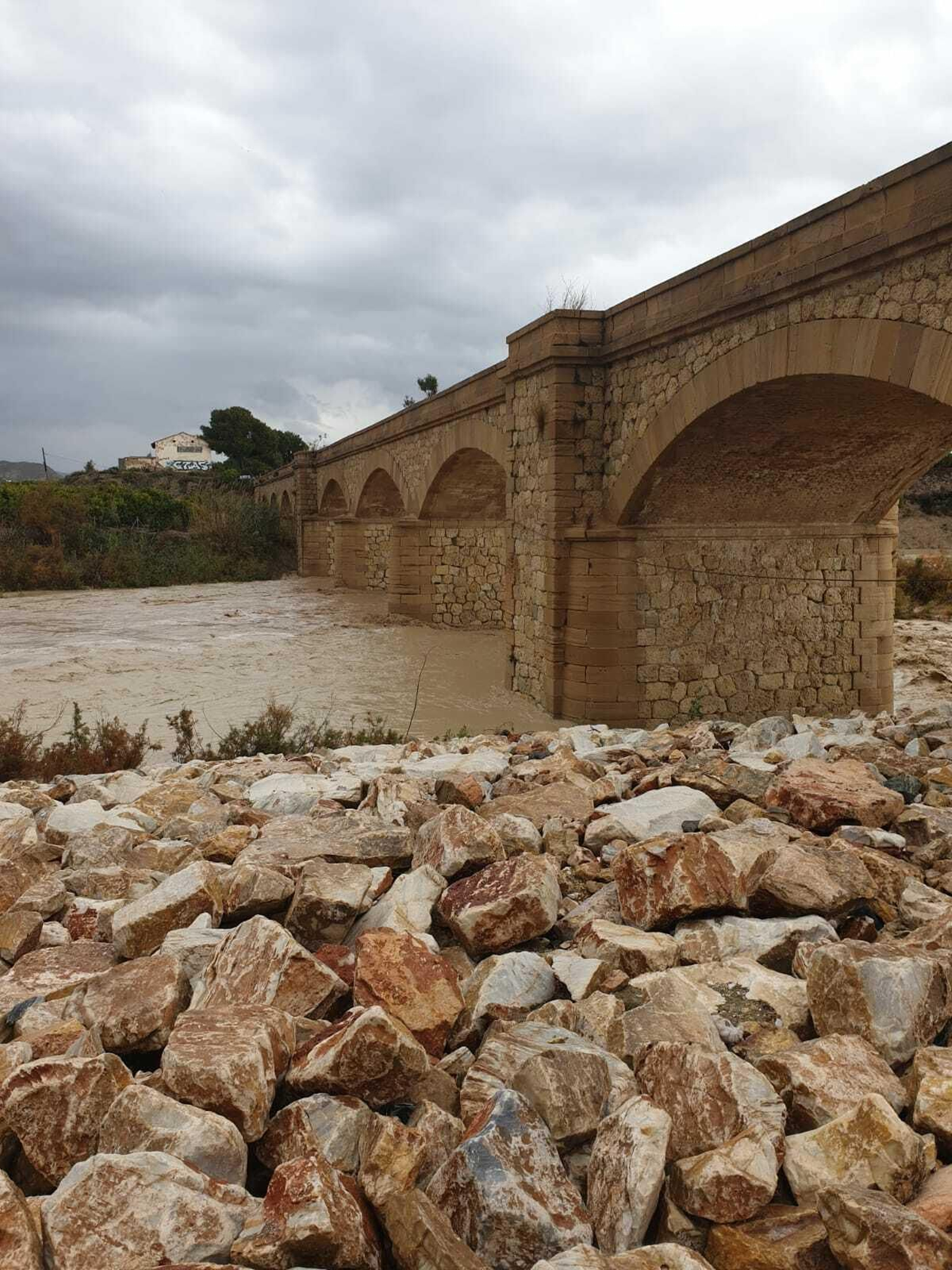 Río Antas a su paso por Vera.