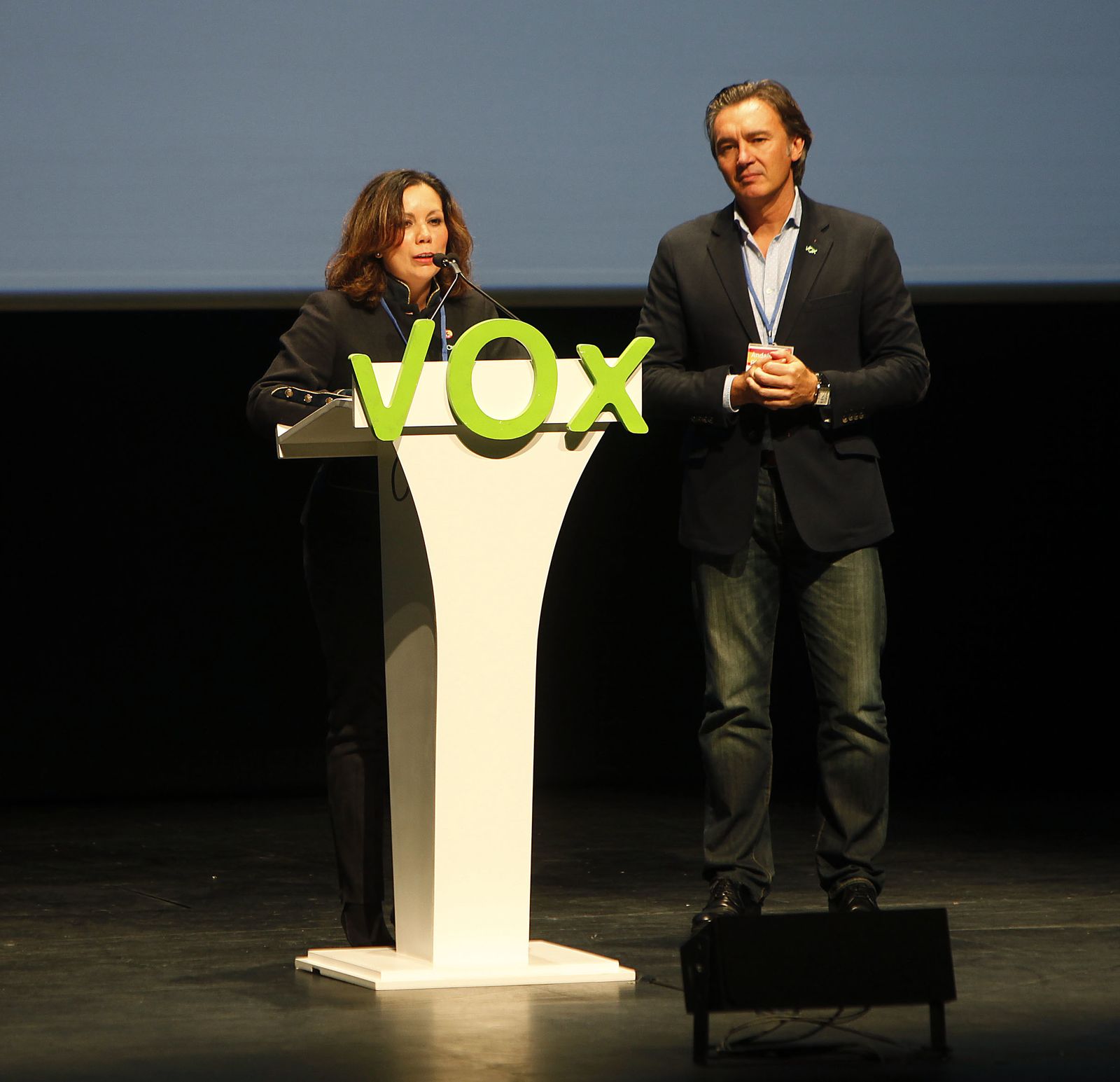 Presentación de la candidatura de Vox a las elecciones andaluzas en Sevilla