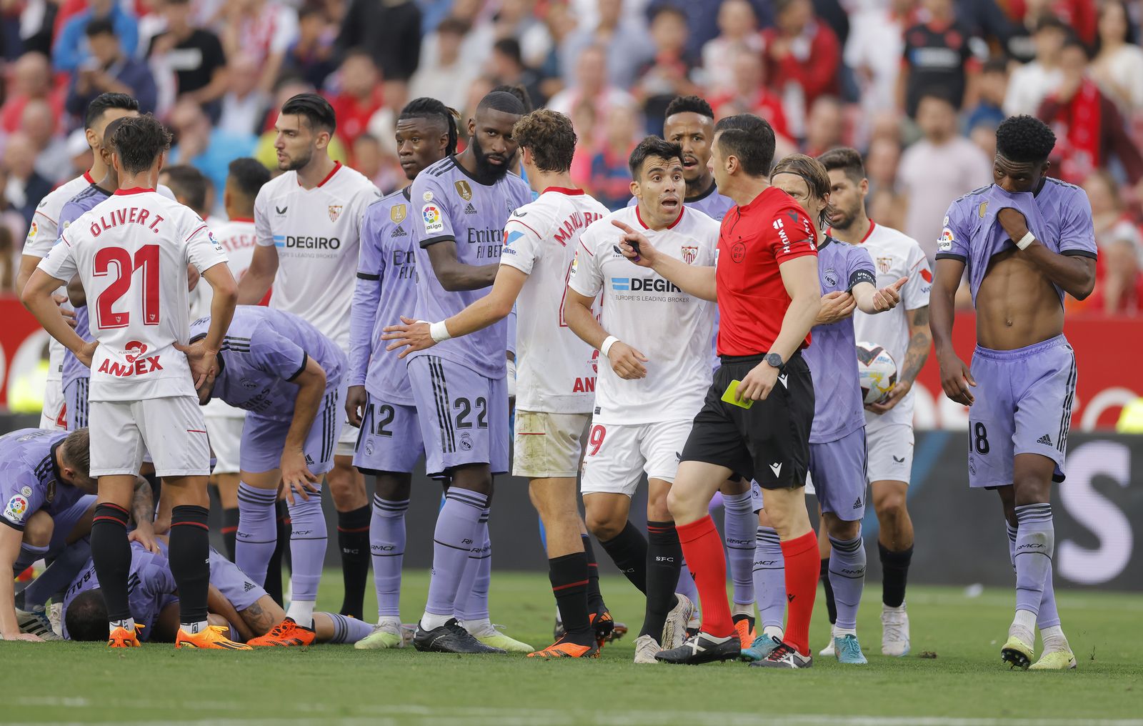 Las imágenes del Sevilla-Madrid