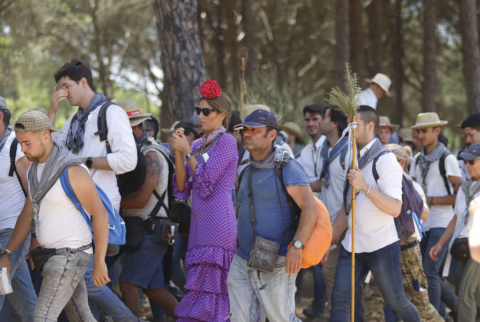 Todos los peregrinos de la Hermandad de Huelva, en imágenes