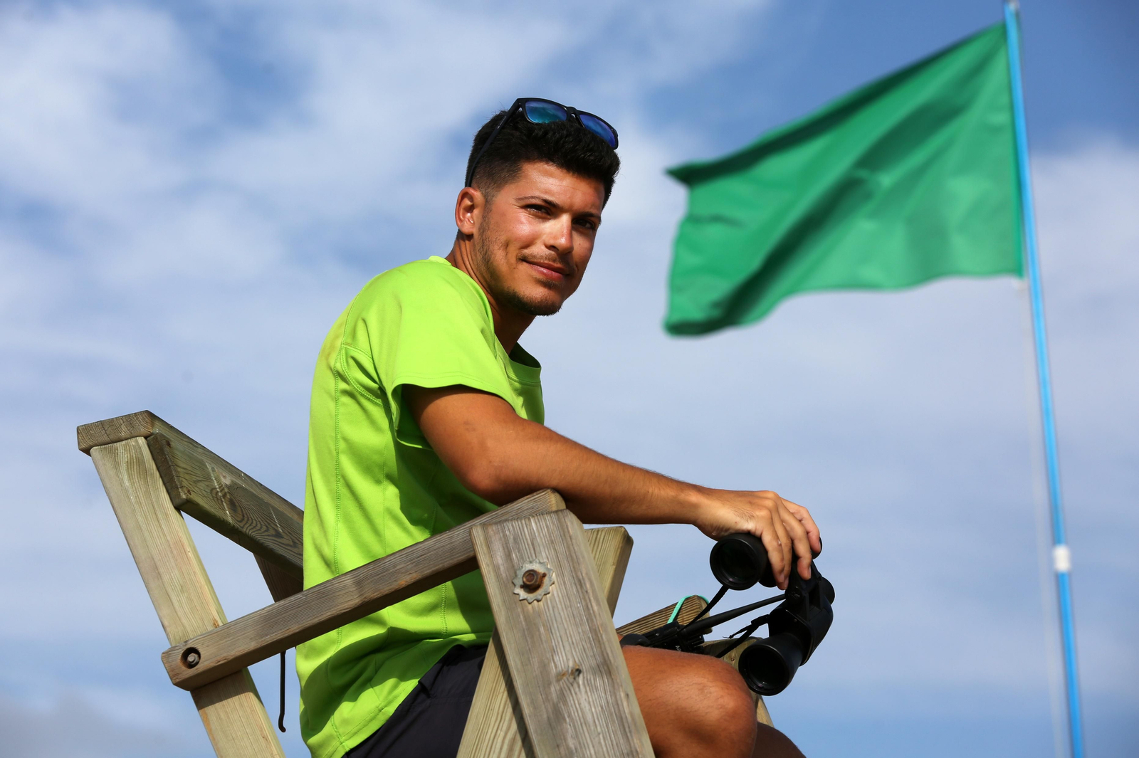 Las imágenes de la Playa del Espigón