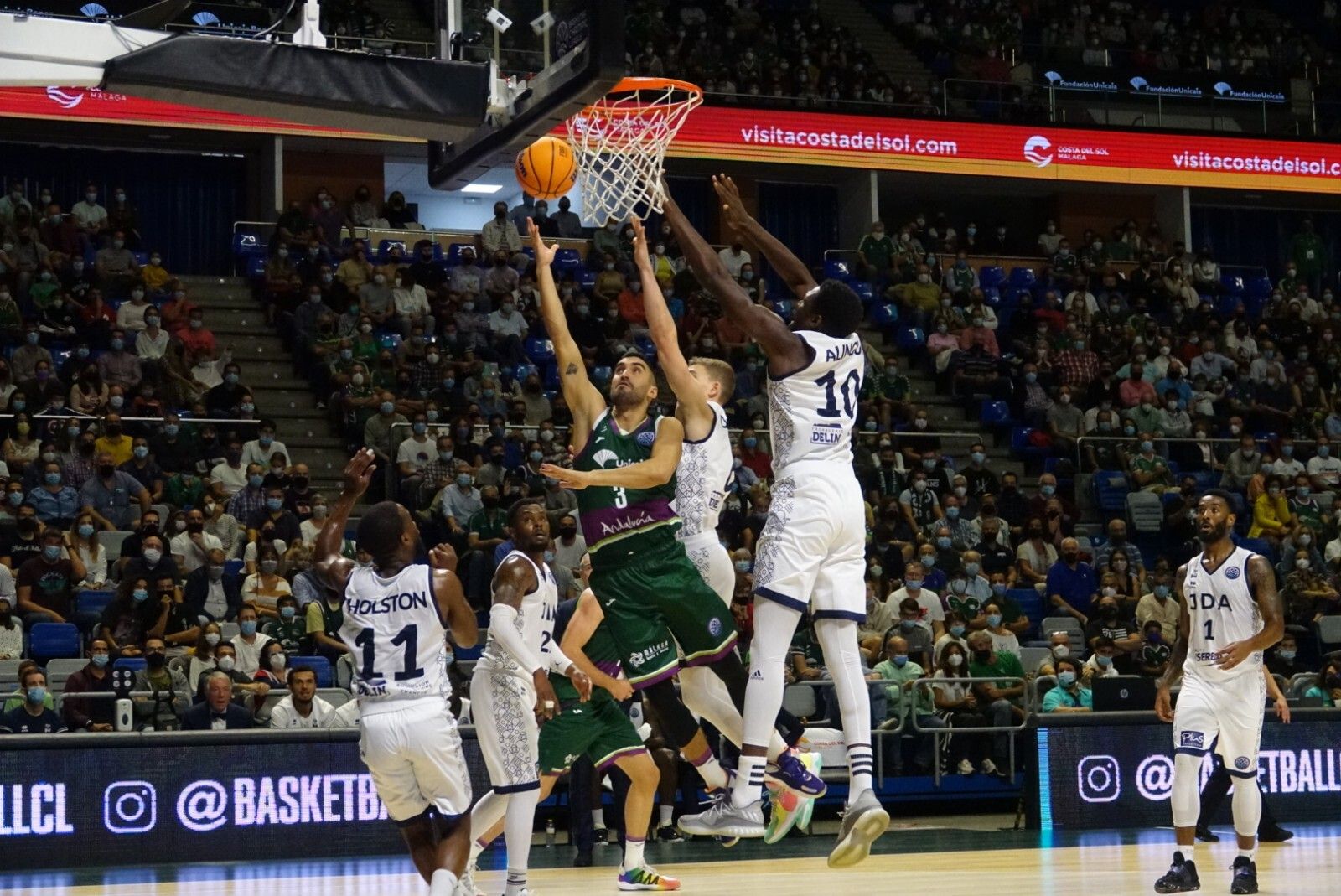 Las fotos del Unicaja-Dijon
