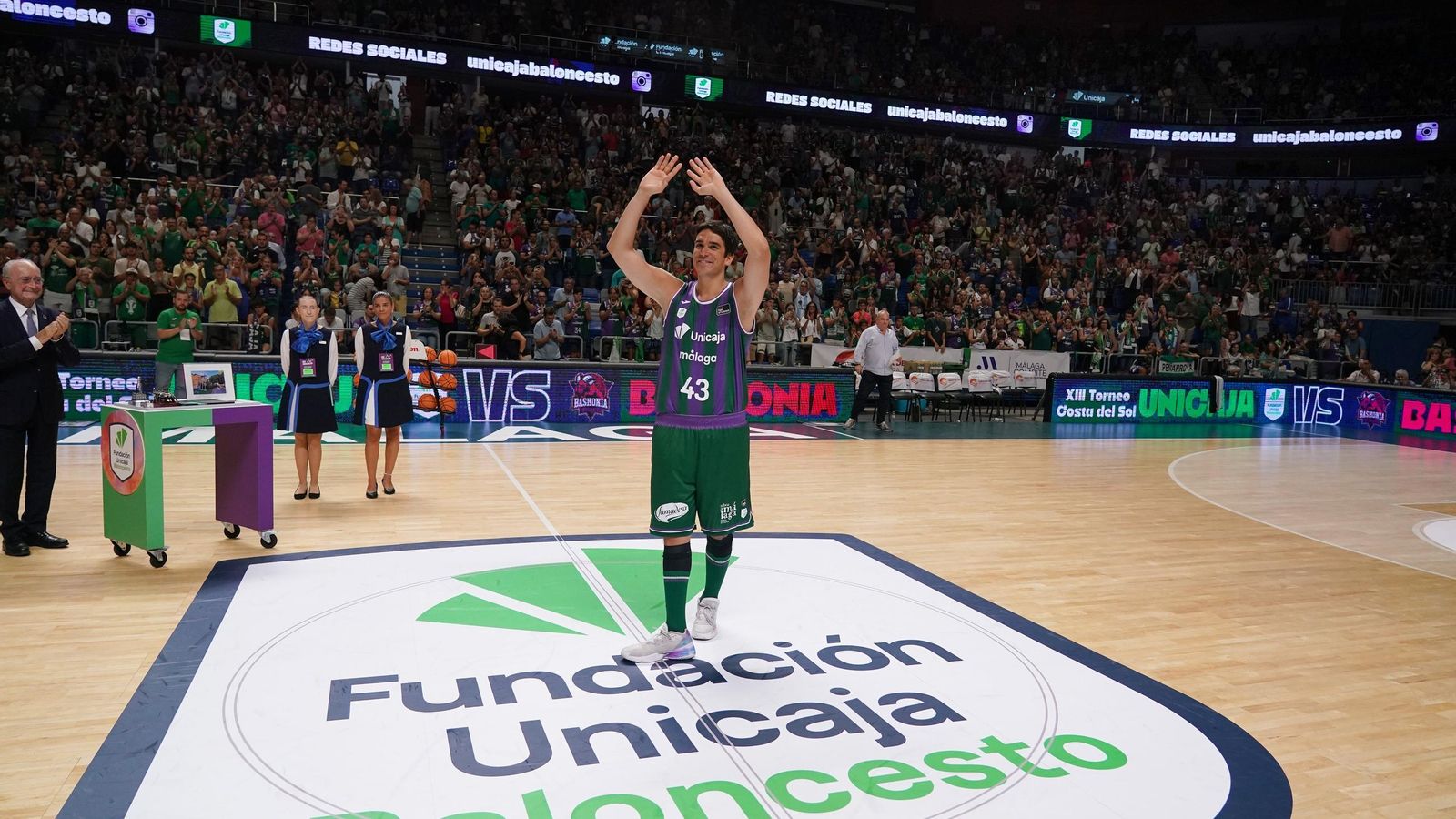 El Unicaja-Baskonia, en fotos