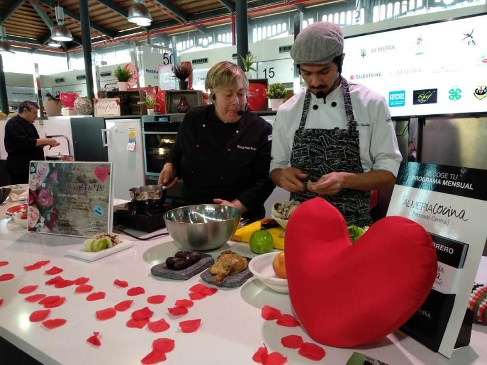 Mariela Pérez y su equipo, a pleno rendimiento.
