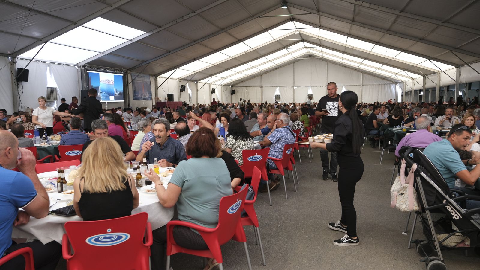 Imágenes de la comida anual de la CUCN, en Níjar