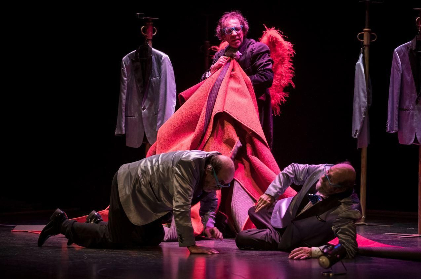 Una imagen de la obra del grupo La Zaranda.