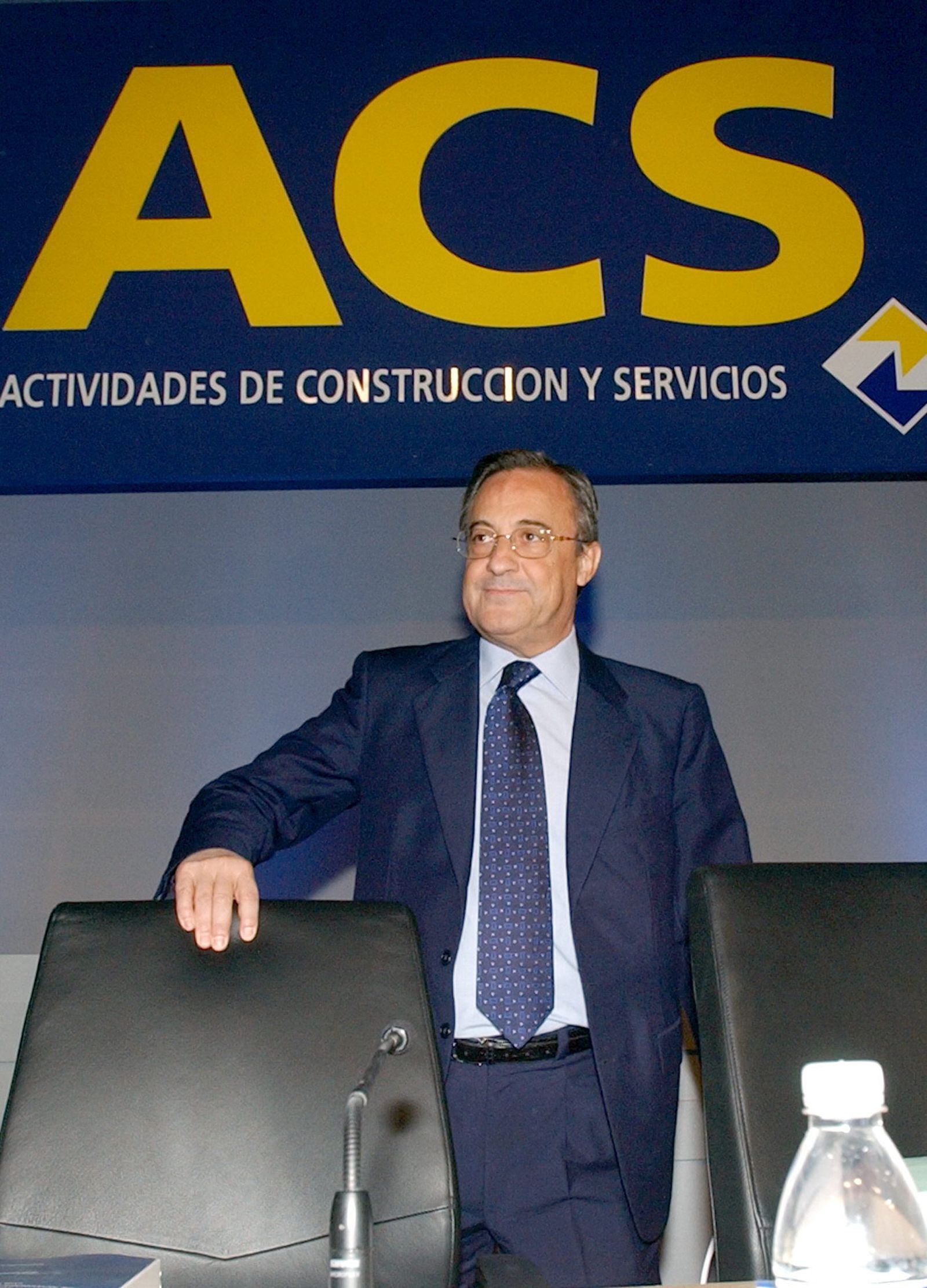 El presidente de ACS , Florentino Pérez.