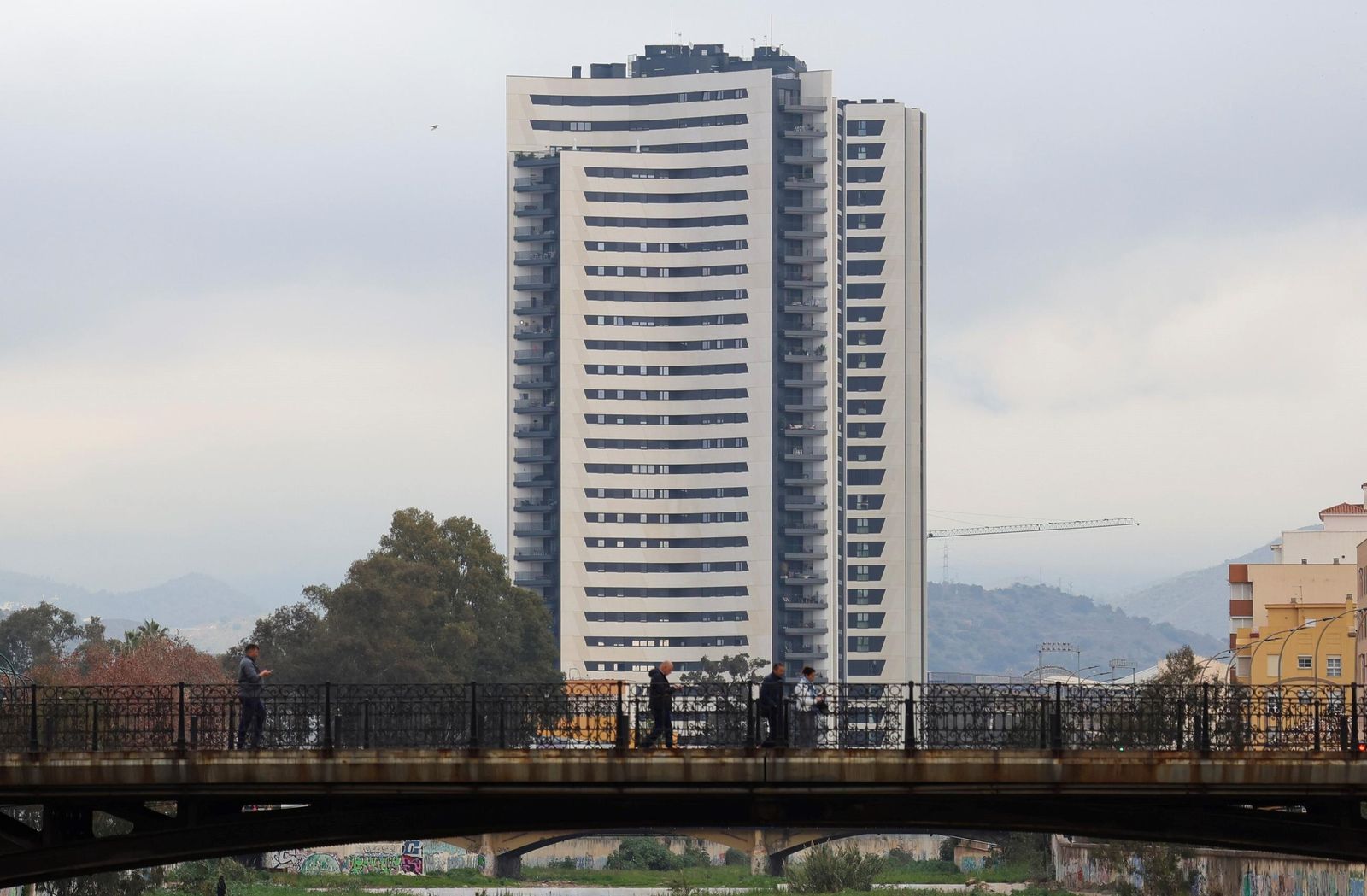 Martiricos es el edificio habitable más alto de Andalucía con más de 106 metros.