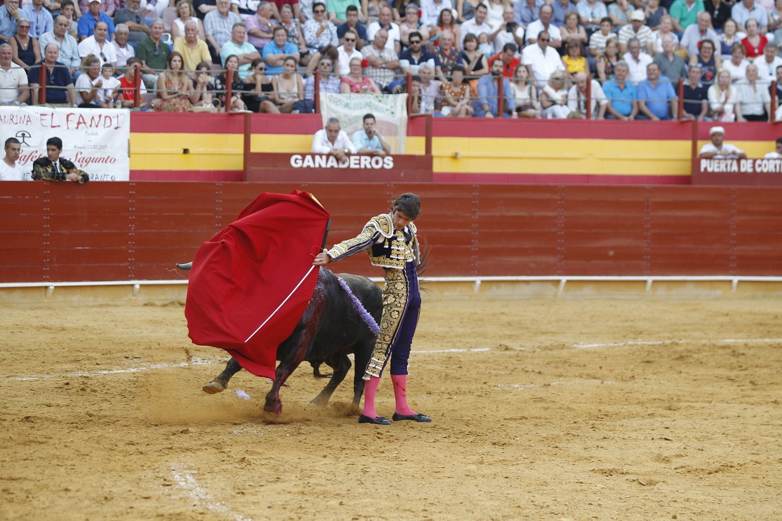Fotogalería corrida de toros Roquetas de Mar. El Fandi, Castella, Cayetano.