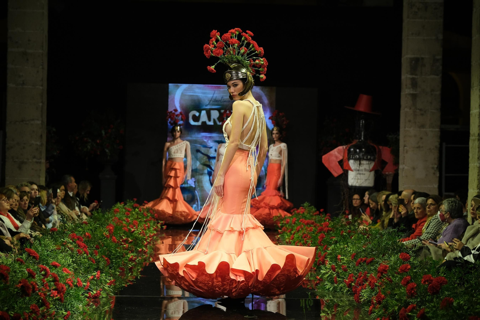Desfile de Alejandro Andana en la Pasarela Flamenca Jerez Tío Pepe 2023