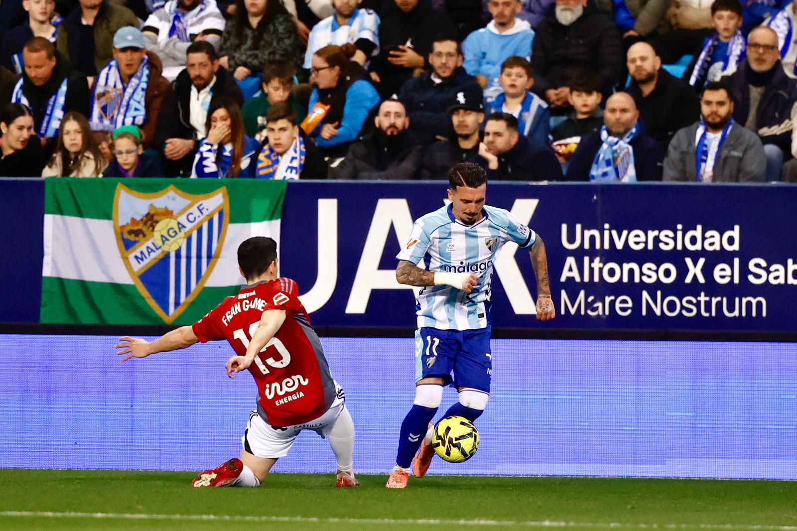 El Málaga CF-Albacete, en fotos