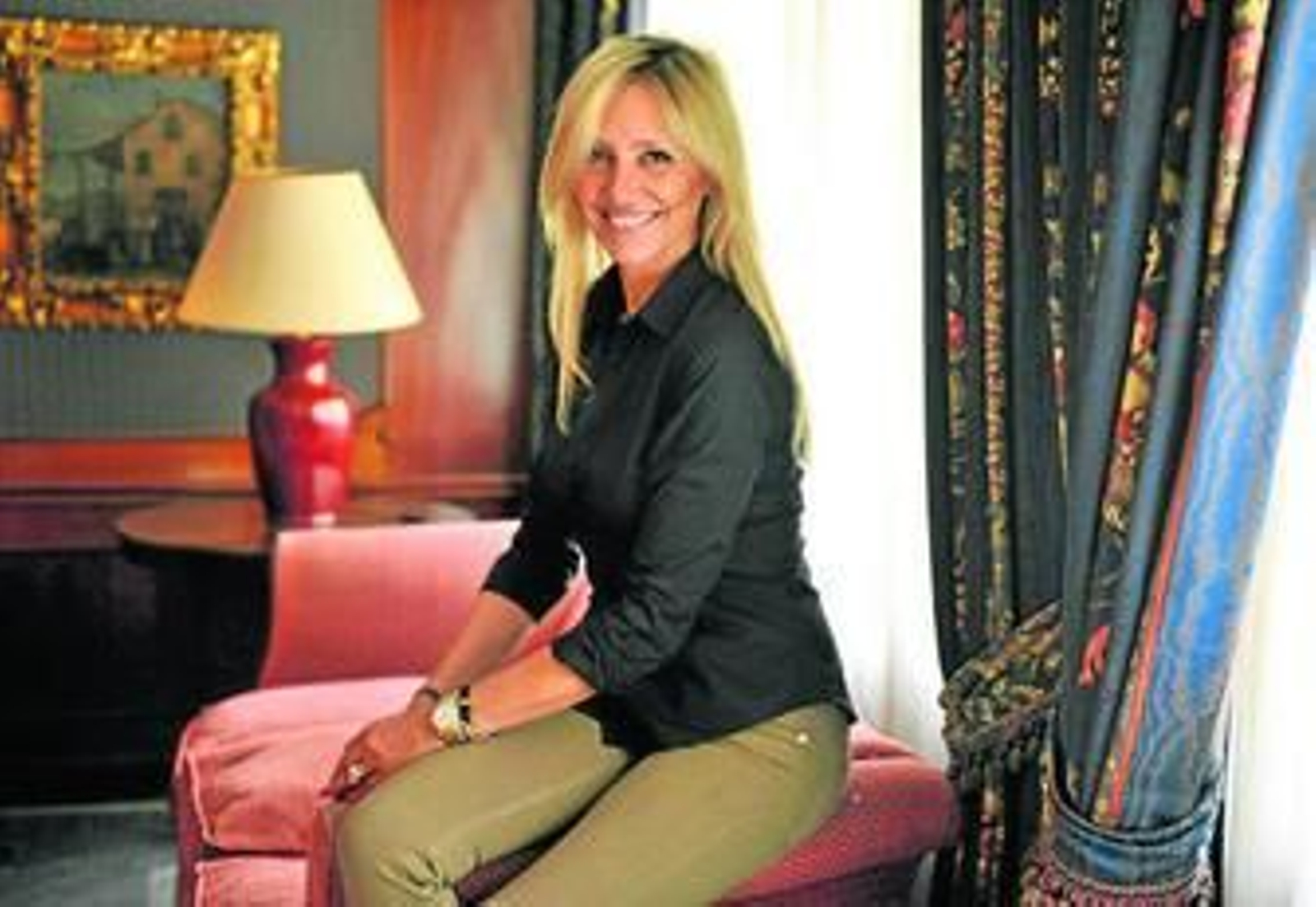 Marta Robles (Madrid, 1963), el pasado martes, en un hotel del centro de Sevilla.