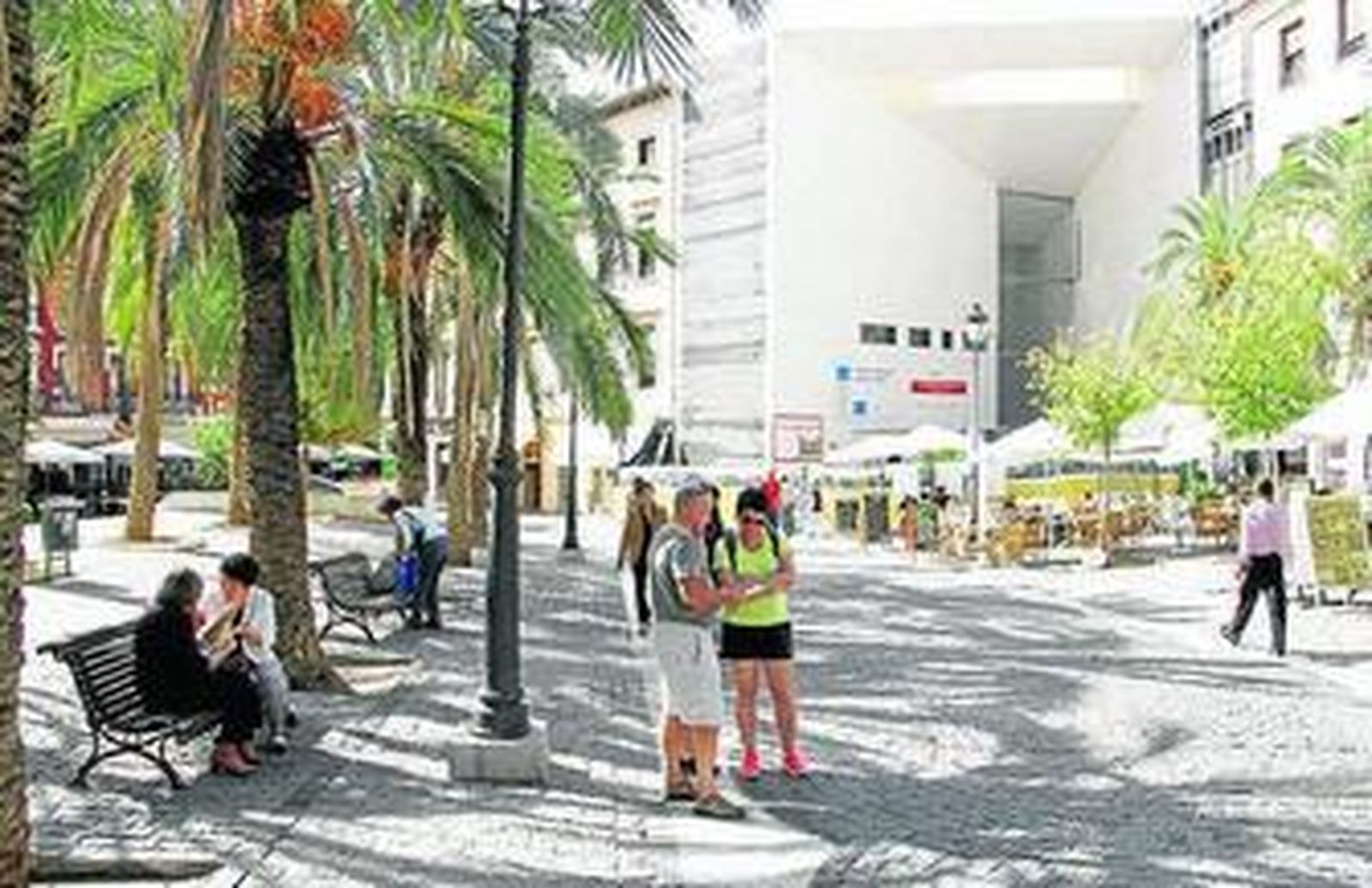 El Centro Lorca, a la espera de su apertura.