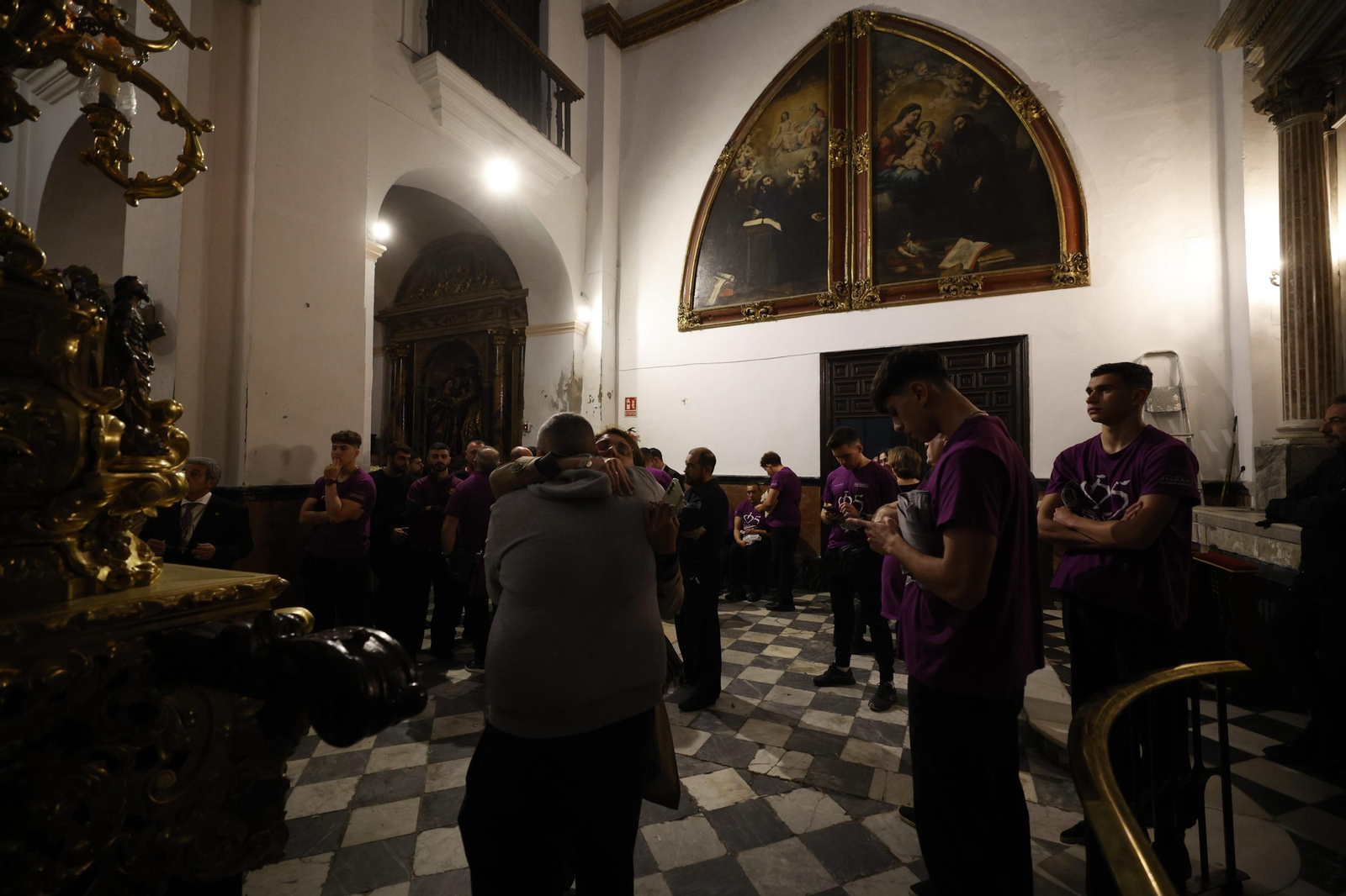 Las imágenes de Humildad y Paciencia y sus momentos en San Agustín  en la Semana Santa de Cádiz 2024