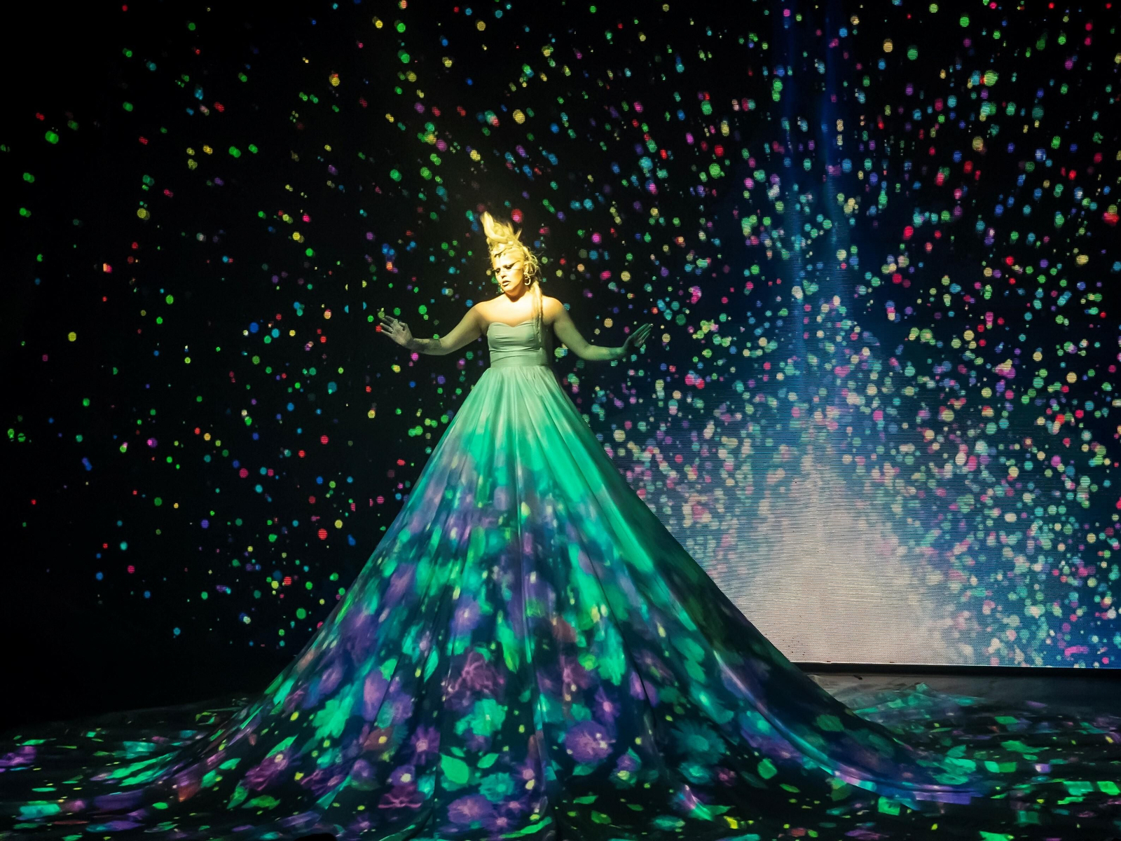 Las imágenes del espectáculo 'Apocalipsis'